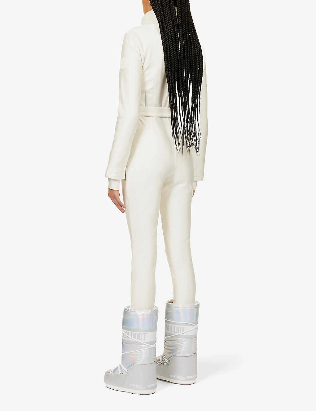 Sherpa Slim-fit Stretch-woven Jumpsuit 6 Sherpa Slim-fit Stretch-woven Jumpsuit - Image 4