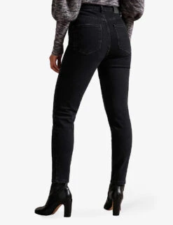 Ted Baker Poppiyy Skinny-leg High-rise Denim Jeans -Sweaty Bety Clothing Shop R04051542 BLACK ALT03