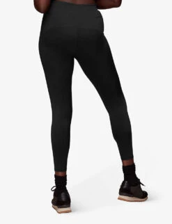 Whistles High-rise Recycled-nylon Stretch Leggings -Sweaty Bety Clothing Shop R04056787 BLACK ALT03