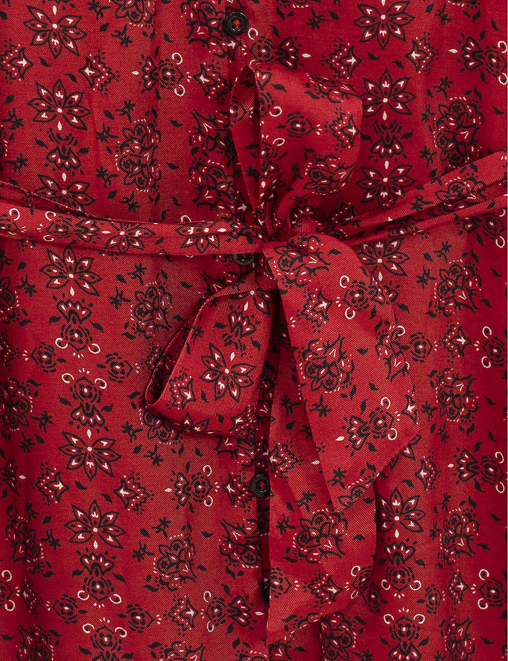 Ikks Bandana-print Woven Midi Dress 7 Ikks Bandana-print Woven Midi Dress - Image 5