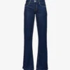 Paige Sonja High-rise Wide-leg Cotton-blend Jeans -Sweaty Bety Clothing Shop R04069701 MICHIRU M