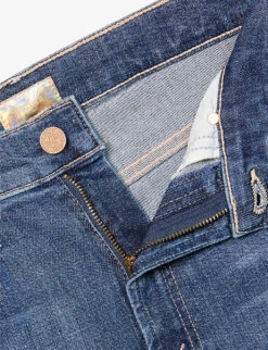 MOTHER The Insider Crop-leg Mid-rise Straight Jeans -Sweaty Bety Clothing Shop R04074462 GIRLCRUSH ALT06