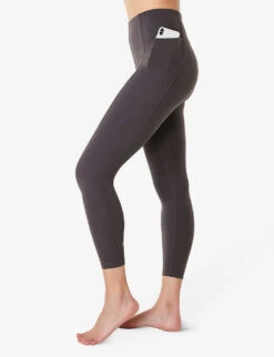 Sweaty Betty Super Soft 7/8 High-rise Stretch-woven Leggings -Sweaty Bety Clothing Shop R04074833 URBANGREY ALT02