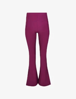 Sweaty Betty Flared Super High-rise Stretch-woven Yoga Trousers