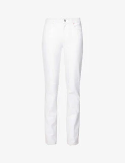 Paige Manhattan Boot Slim-fit High-rise Stretch-denim Jeans