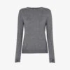 Whistles Annie Glitter-embellished Knitted Jumper -Sweaty Bety Clothing Shop R04078977 GREY M
