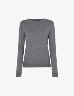 Whistles Annie Glitter-embellished Knitted Jumper