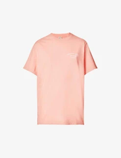 Wellness Slogan-print Cotton Jersey T-shirt