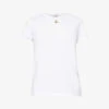 Vivienne Westwood Orb Logo-embroidered Cotton-jersey T-shirt -Sweaty Bety Clothing Shop R04081557 WHITE M