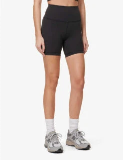 Lululemon Wunder Train High-rise Stretch-woven Shorts -Sweaty Bety Clothing Shop R04082323 BLACK ALT02