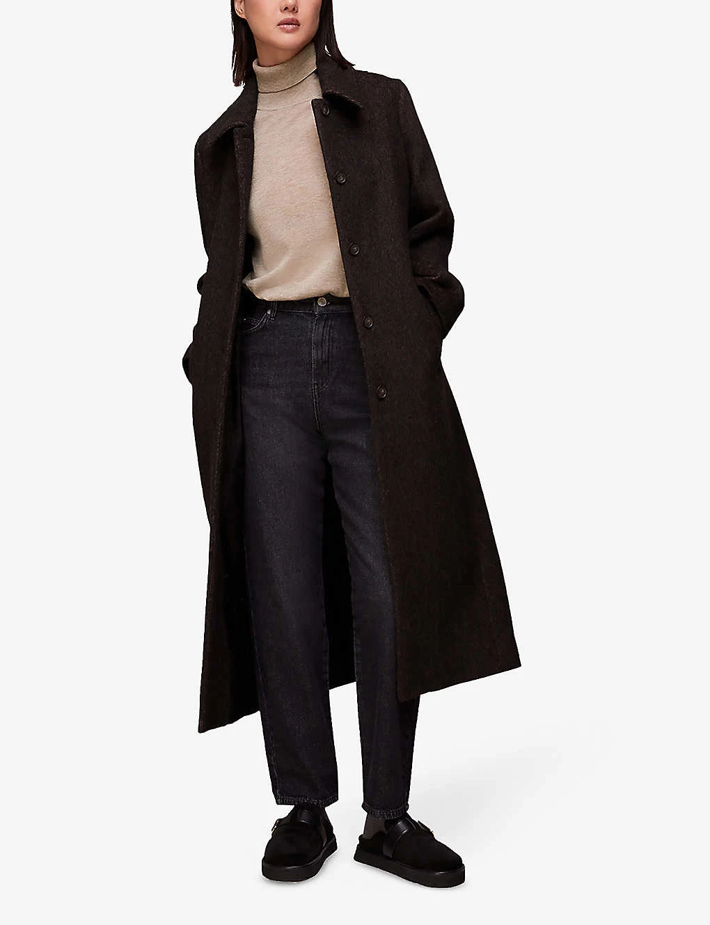 Whistles Sparkle Roll-neck Wool-blend Jumper 4 Whistles Sparkle Roll-neck Wool-blend Jumper - Image 2