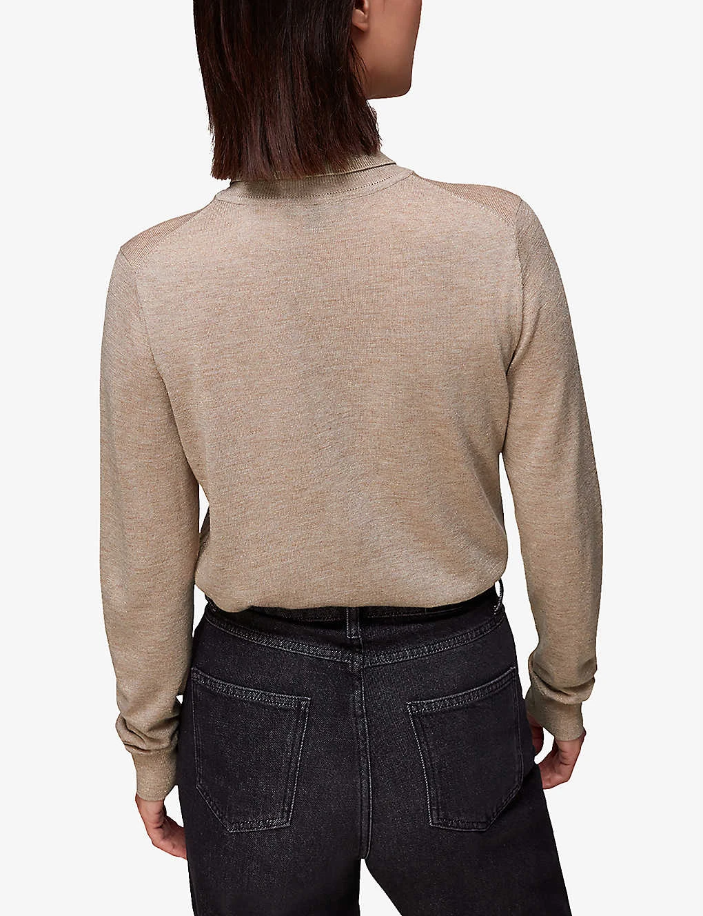 Whistles Sparkle Roll-neck Wool-blend Jumper 6 Whistles Sparkle Roll-neck Wool-blend Jumper - Image 4