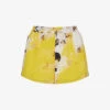 Reiss Odette Floral-print Woven Shorts -Sweaty Bety Clothing Shop R04086963 YELLOW M