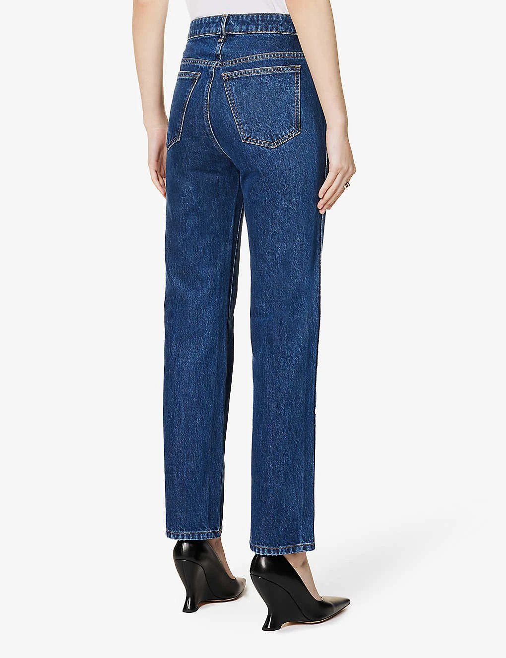 Abigail Straight-leg Mid-rise Denim Jeans 6 Abigail Straight-leg Mid-rise Denim Jeans - Image 4