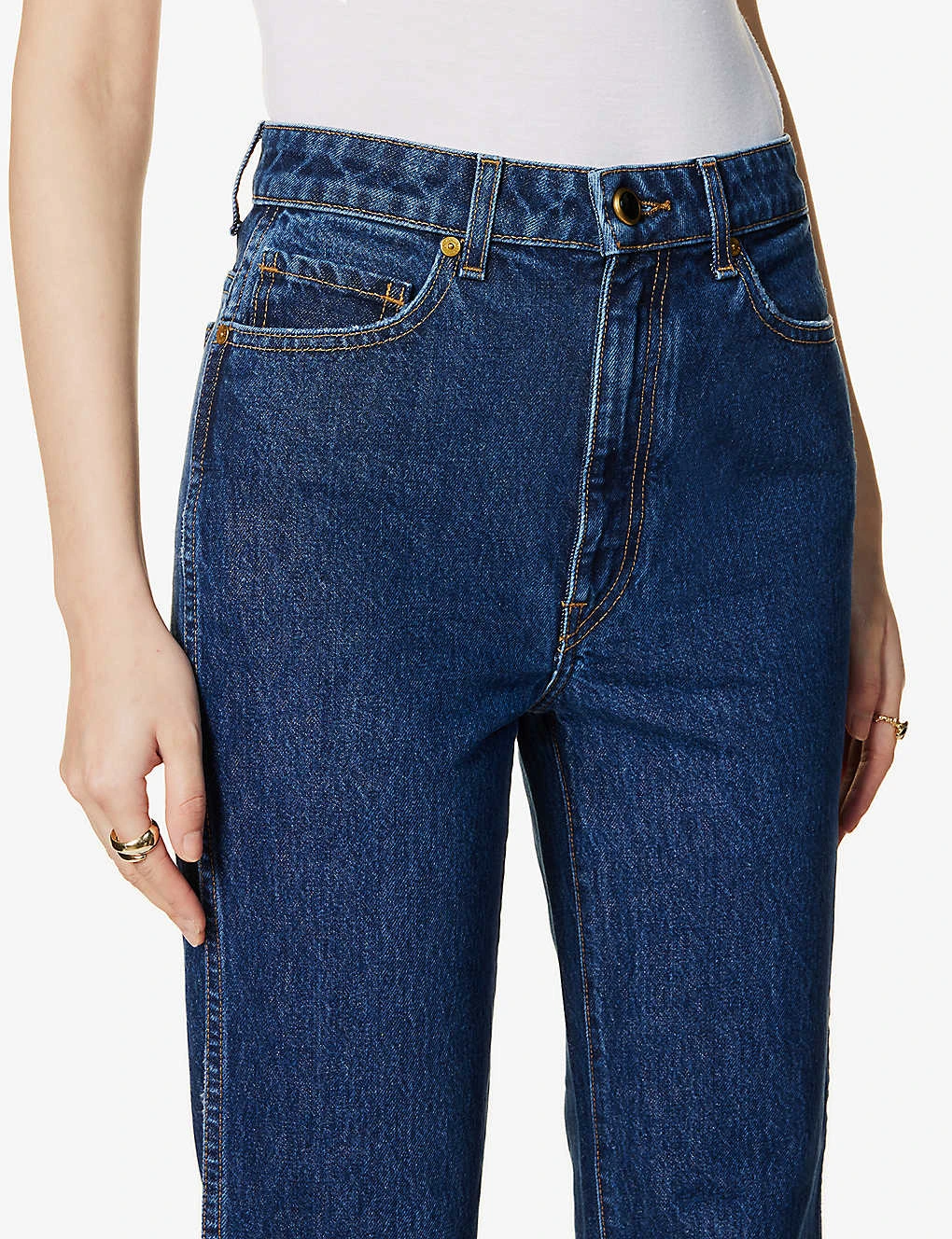 Abigail Straight-leg Mid-rise Denim Jeans 7 Abigail Straight-leg Mid-rise Denim Jeans - Image 5