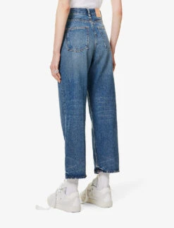 Acne Studios 1993 Straight-leg Mid-rise Jeans -Sweaty Bety Clothing Shop R04090401 MIDBLUE ALT03
