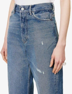 Acne Studios 1993 Straight-leg Mid-rise Jeans -Sweaty Bety Clothing Shop R04090401 MIDBLUE ALT04