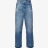 Acne Studios 1993 Straight-leg Mid-rise Jeans -Sweaty Bety Clothing Shop R04090401 MIDBLUE M