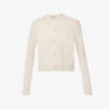 Acne Studios Keva Logo-patch Wool Cardigan 1 Acne Studios Keva Logo-patch Wool Cardigan -Sweaty Bety Clothing Shop R04090756 OATMEALMELANGE M
