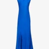 TOVE Erin Cowl-neck Stretch-silk Maxi Dress