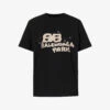Balenciaga Branded-print Cotton T-shirt