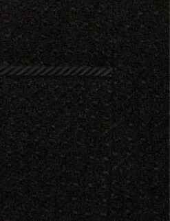 CLAUDIE PIERLOT Elga Braided-trim Tweed Shorts -Sweaty Bety Clothing Shop R04103275 NOIRGRIS ALT05