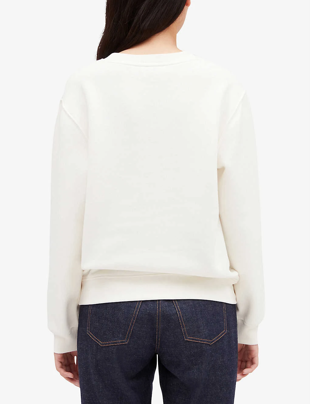 CLAUDIE PIERLOT Logo-embroidered Cotton-blend Jumper 6 CLAUDIE PIERLOT Logo-embroidered Cotton-blend Jumper - Image 4