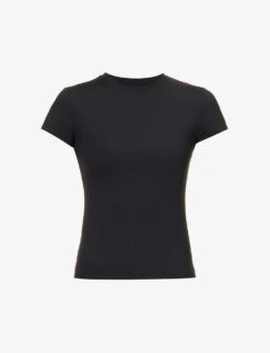 Fitted Stretch-cotton T-shirt