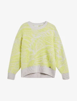 Ted Baker Marrlo Jacquard-weave Knitted Jumper
