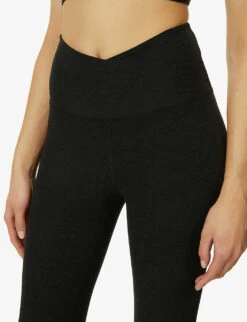 Beyond Yoga Spacedye Slim-leg Stretch-woven Leggings -Sweaty Bety Clothing Shop R04108402 DARKESTNIGHT ALT04