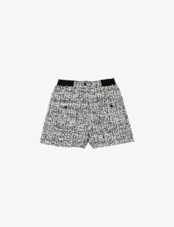 Sandro Darren High-rise Woven Shorts