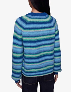Whistles Variated Striped Knitted Jumper -Sweaty Bety Clothing Shop R04118028 MULTICOLOURED ALT03