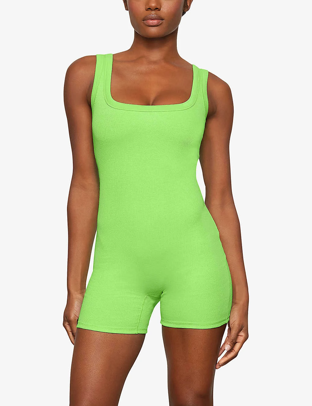 Vintage Slim-fit Ribbed Stretch-cotton Body 4 Vintage Slim-fit Ribbed Stretch-cotton Body - Image 2