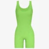 Vintage Slim-fit Ribbed Stretch-cotton Body -Sweaty Bety Clothing Shop R04118230 NEONLIME M