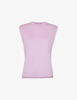 Whistles Boxy-fit Stretch-recycled Polyester Tank Top