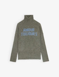 Zadig & Voltaire Alma Turtleneck Wool Jumper
