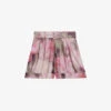 Ted Baker Floral-print Tailored High-rise Woven Shorts -Sweaty Bety Clothing Shop R04122510 CORAL M