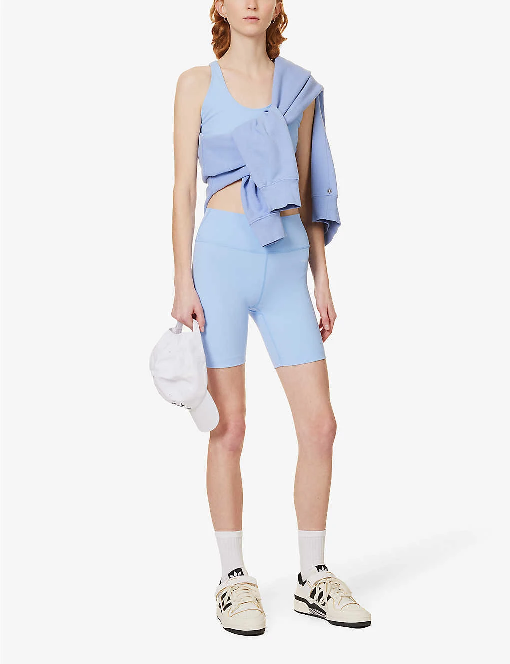 Logo-print High-rise Stretch-woven Shorts 4 Logo-print High-rise Stretch-woven Shorts - Image 2