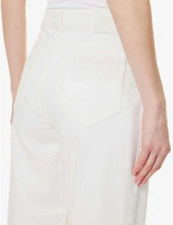 Paige Noella Straight-leg Mid-rise Stretch-cotton Jeans -Sweaty Bety Clothing Shop R04123068 TONALECRU ALT05