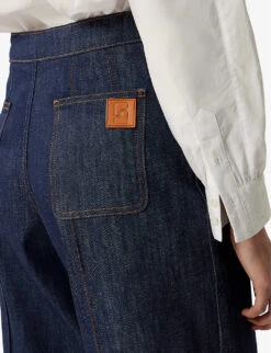 Soeur Harry Wide-leg Twin-pocket Jeans 7 Soeur Harry Wide-leg Twin-pocket Jeans -Sweaty Bety Clothing Shop R04125790 BLUE ALT02