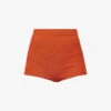 Rosemary High-rise Knitted Shorts