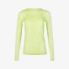Sweaty Betty Glisten Seamless Stretch-woven Top