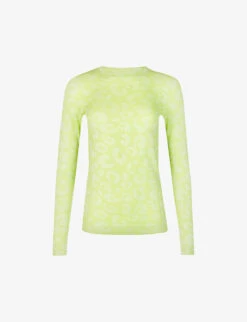 Sweaty Betty Glisten Seamless Stretch-woven Top