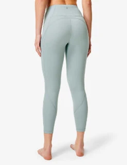 Sweaty Betty Super Soft Flow 7/8 Stretch-woven Yoga Leggings -Sweaty Bety Clothing Shop R04127247 VAPOURBLUE ALT03