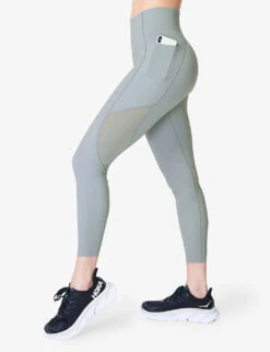 Sweaty Betty Aerial Power Ultra Sculpt High-rise 7/8 Stretch-jersey Leggings 9 Sweaty Betty Aerial Power Ultra Sculpt High-rise 7/8 Stretch-jersey Leggings -Sweaty Bety Clothing Shop R04127274 VAPOURBLUE ALT02