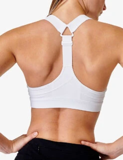 Sweaty Betty Power Medium-impact Stretch-woven Sports Bra -Sweaty Bety Clothing Shop R04127382 WHITE ALT04