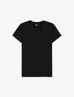 THE KOOPLES Logo-embroidered Cotton T-shirt