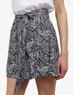 THE KOOPLES Paisley-print Woven Shorts 11 THE KOOPLES Paisley-print Woven Shorts -Sweaty Bety Clothing Shop R04131165 BLA09 ALT04