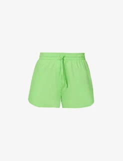 Devotion Twins Garnatis Elasticated-waistband Regular-fit Cotton Shorts