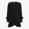 AllSaints Zora Ruffled Woven Mini Dress
